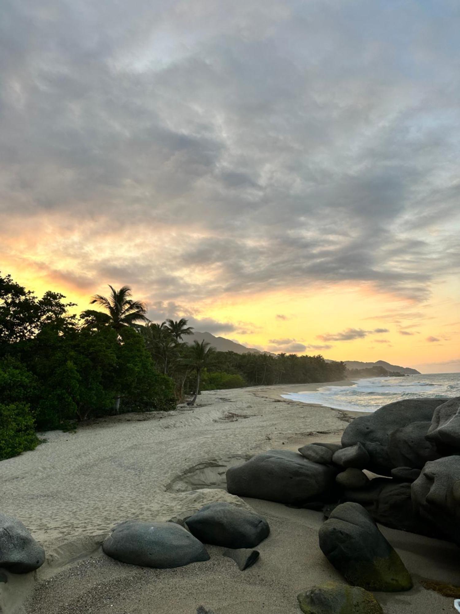 Hotel Centro de Experiencia el Amanecer Dentro del Parque Tayrona Zaino Exterior foto
